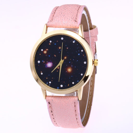 New Timer Wome Watches Quartz PU Leather Clock Wrist Watch for Women Female Girl Timepiece