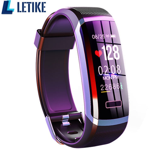 Letike GT101 Sport Smart watch men Bracelet real-time monitor heart rate & sleeping best Couple Fitness Tracker pink fit women
